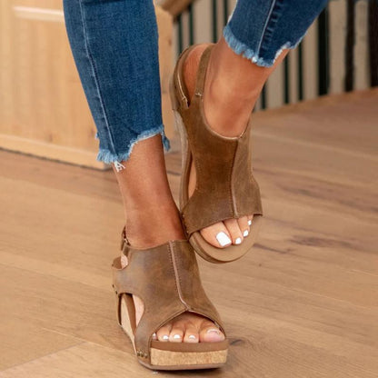 Amara - Comfort Leather Ladies' Sandals with Extra Support 7