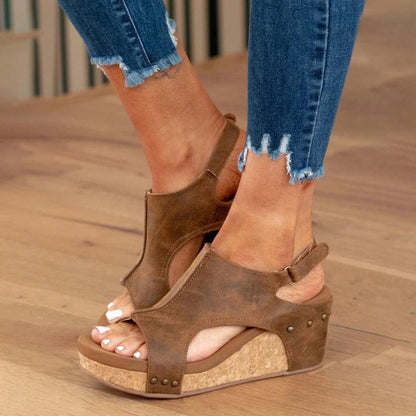 Amara - Comfort Leather Ladies' Sandals with Extra Support 8