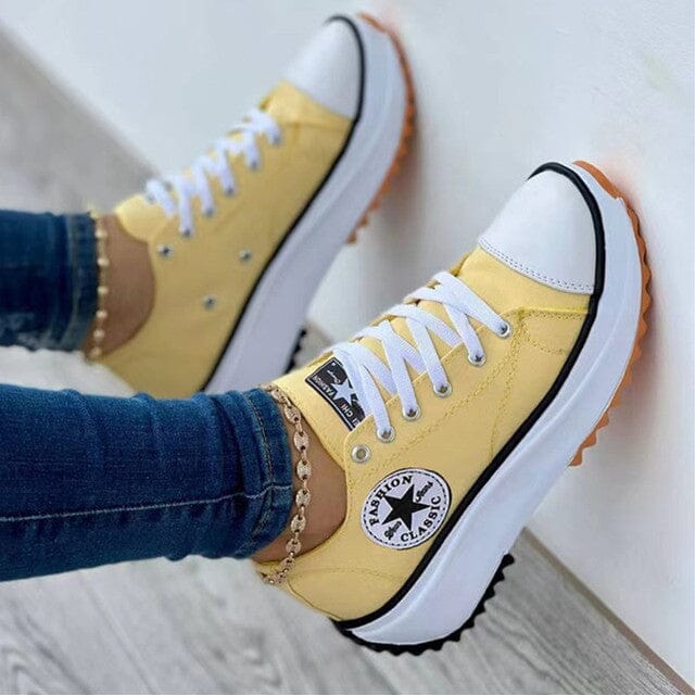 Linda - Trendy Chunky Sole Sneakers for Everyday Wear