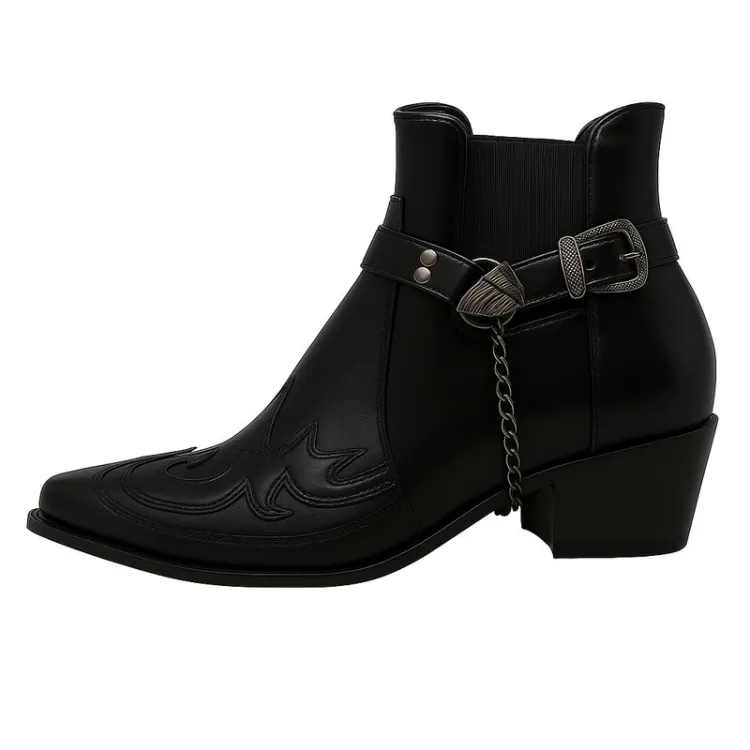 Andrew | Men's Stylish Western Boots for Winter Wear