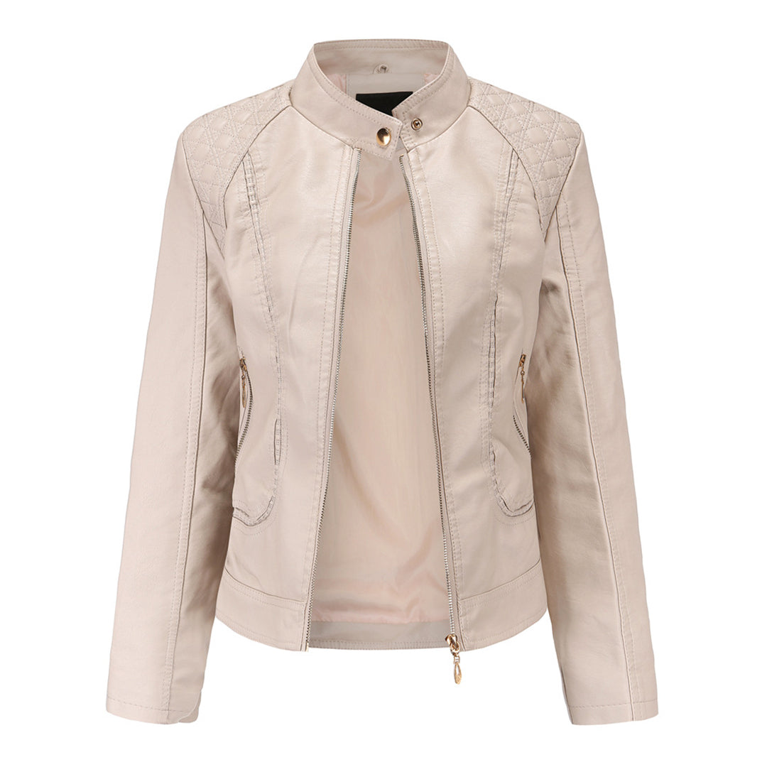 Women's Jacket | High Collar & Zip Pockets 3