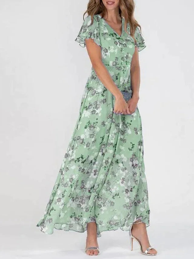 Arielle – Elegant Floral Dress 1