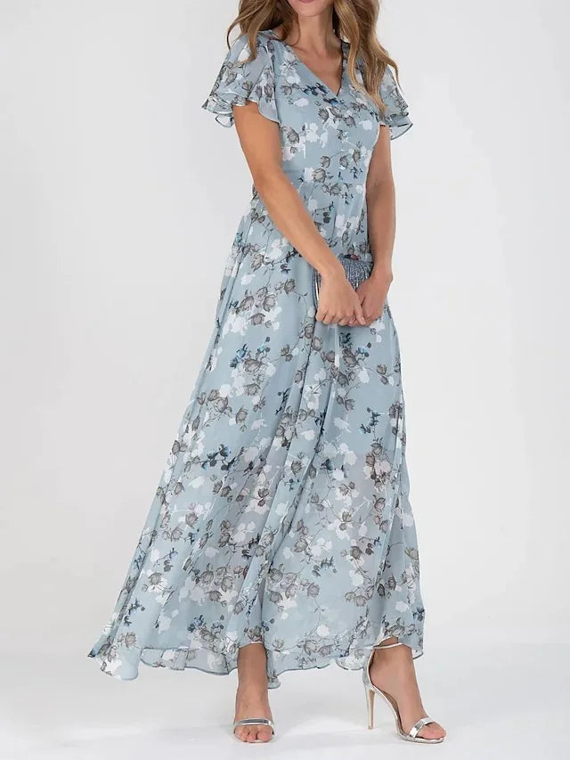 Arielle – Elegant Floral Dress 2