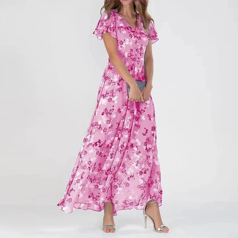 Arielle – Elegant Floral Dress 3