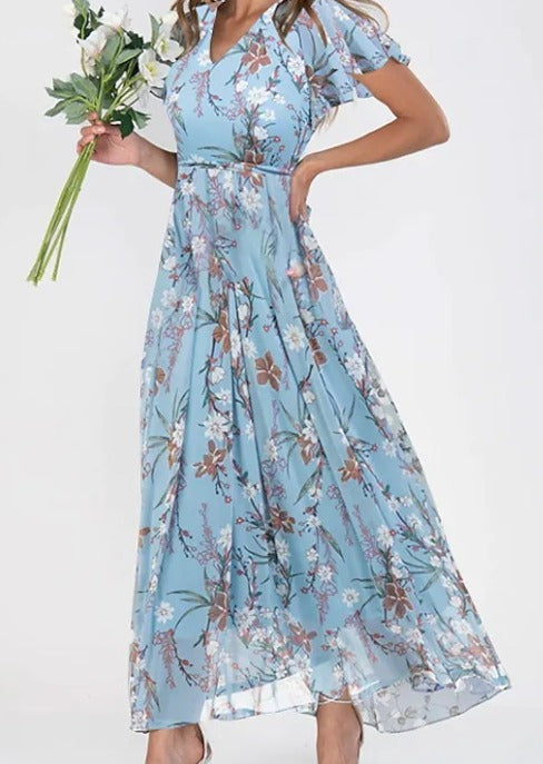 Arielle – Elegant Floral Dress 4