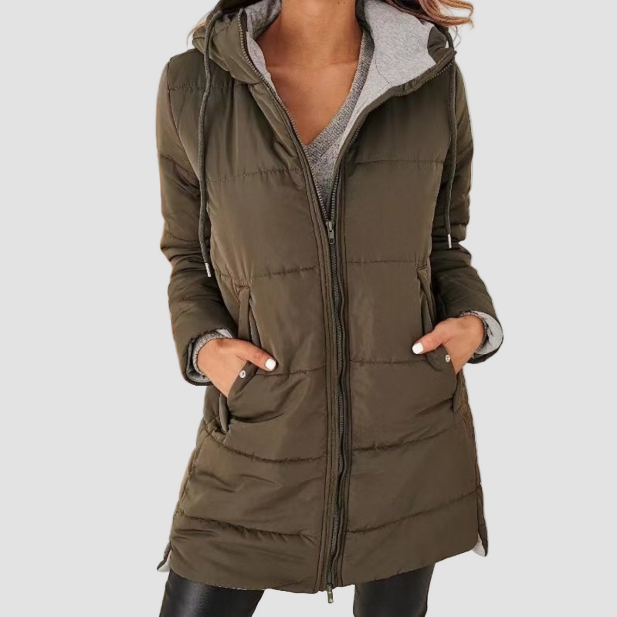 Women's Hooded Jacket | Warm & Wind Resistant 1