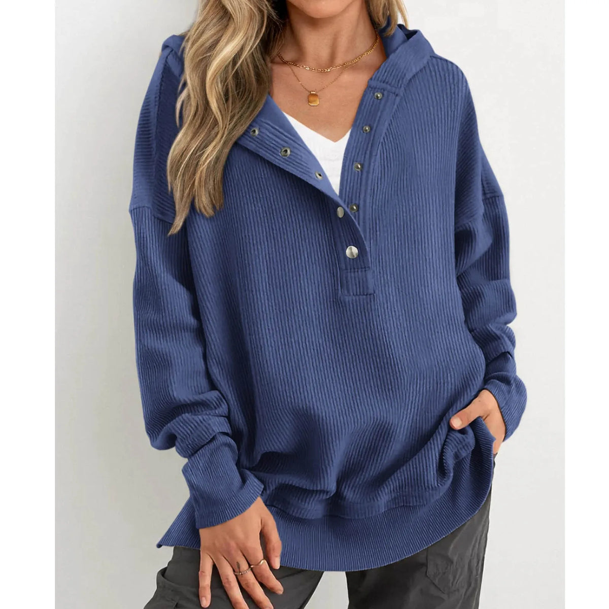 Barbara - Cozy Cotton Hoodie for Everyday Wear