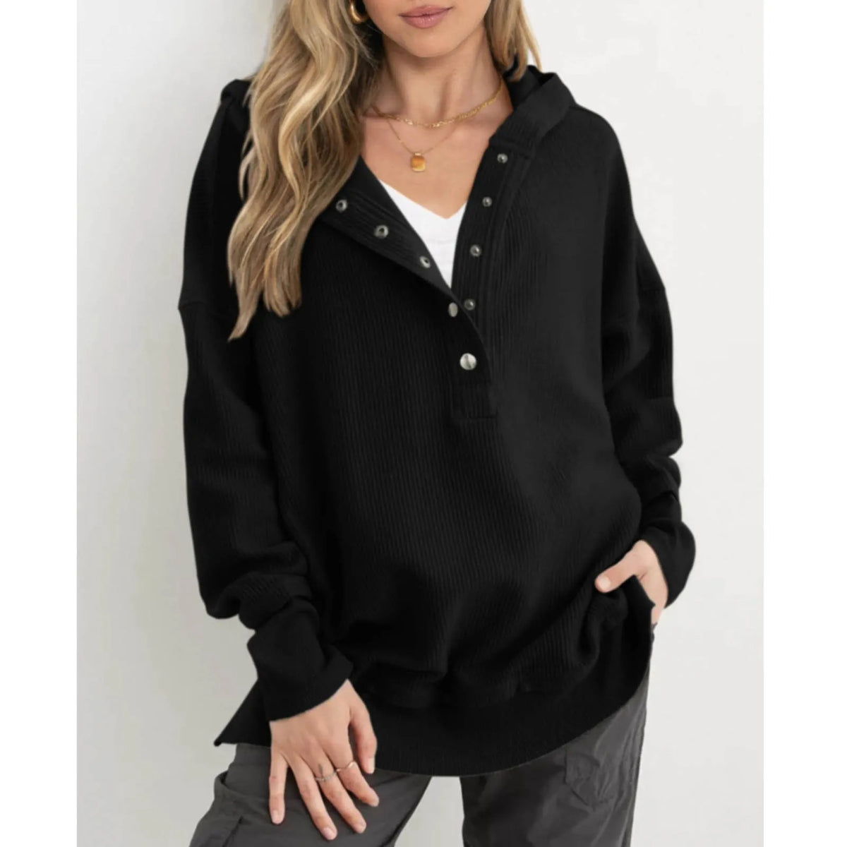 Barbara - Cozy Cotton Hoodie for Everyday Wear