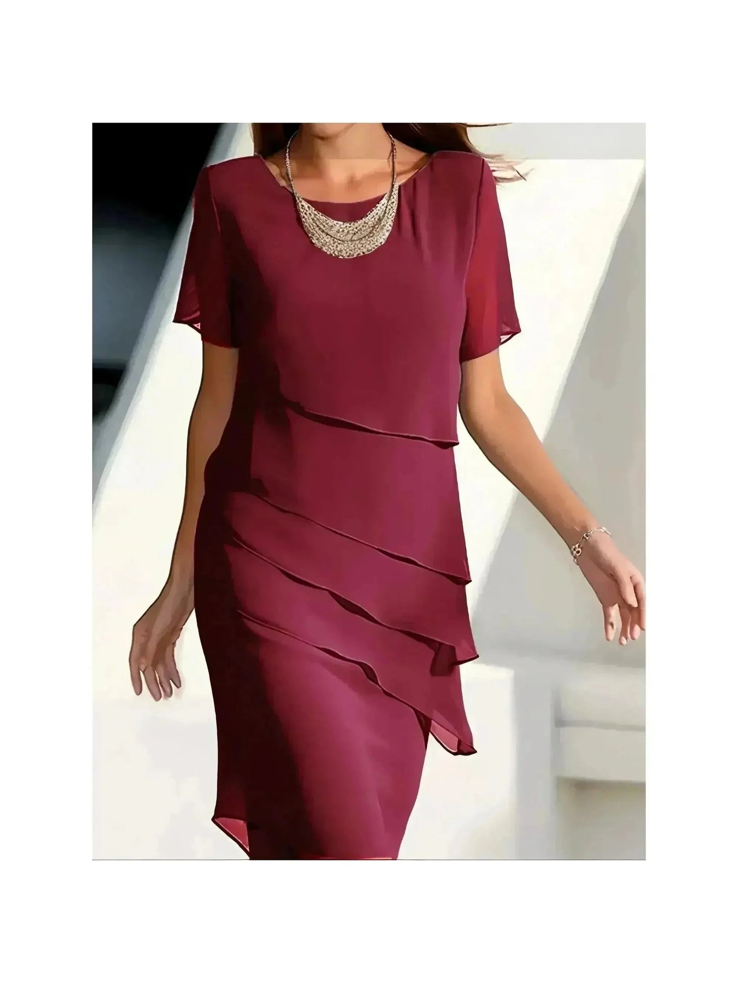 Becci | Elegant Dress with Tummy-Flattering Design 1