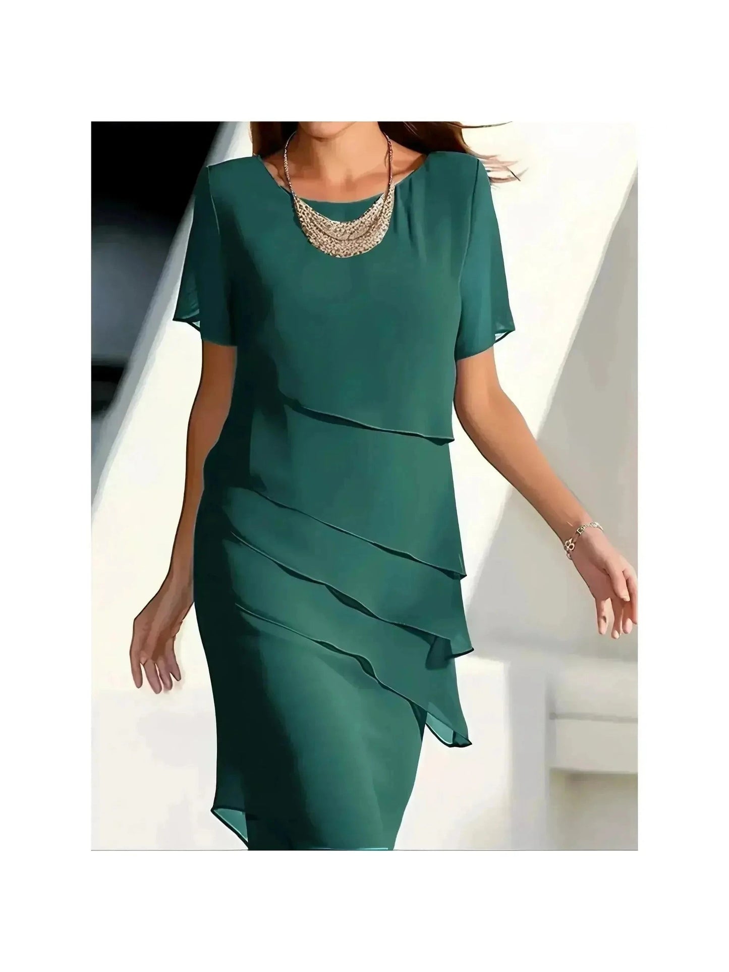 Becci | Elegant Dress with Tummy-Flattering Design 2