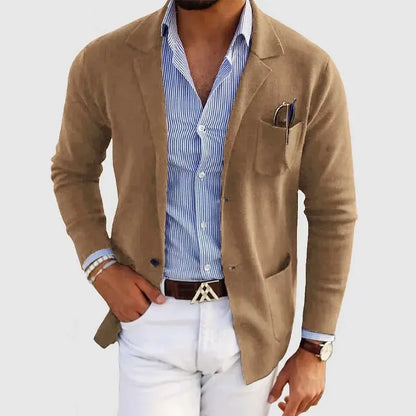 Men's Knit Blazer