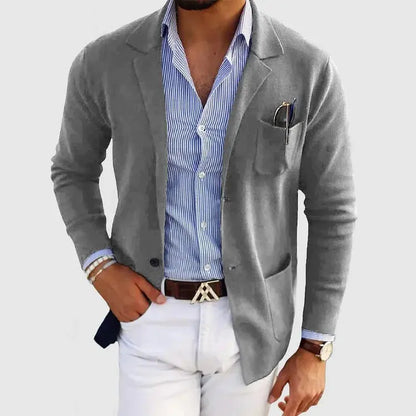 Men's Knit Blazer