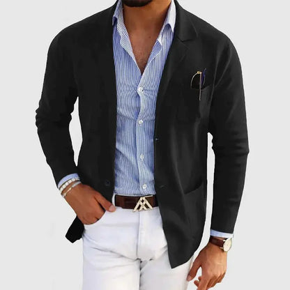 Men's Knit Blazer
