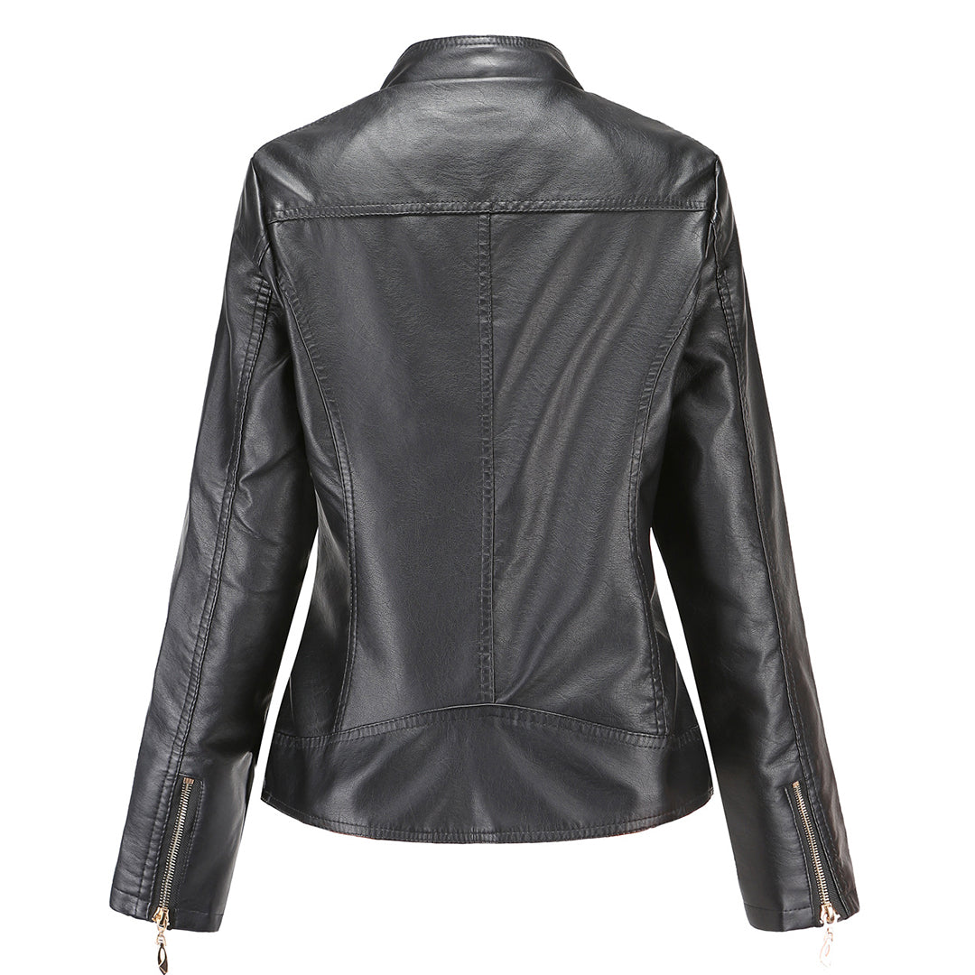 Women's Jacket | High Collar & Zip Pockets 10