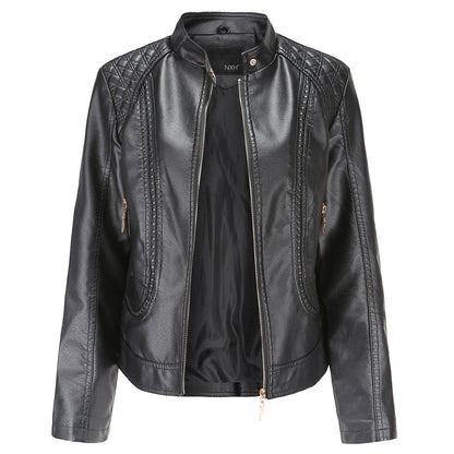 Women's Jacket | High Collar & Zip Pockets 1