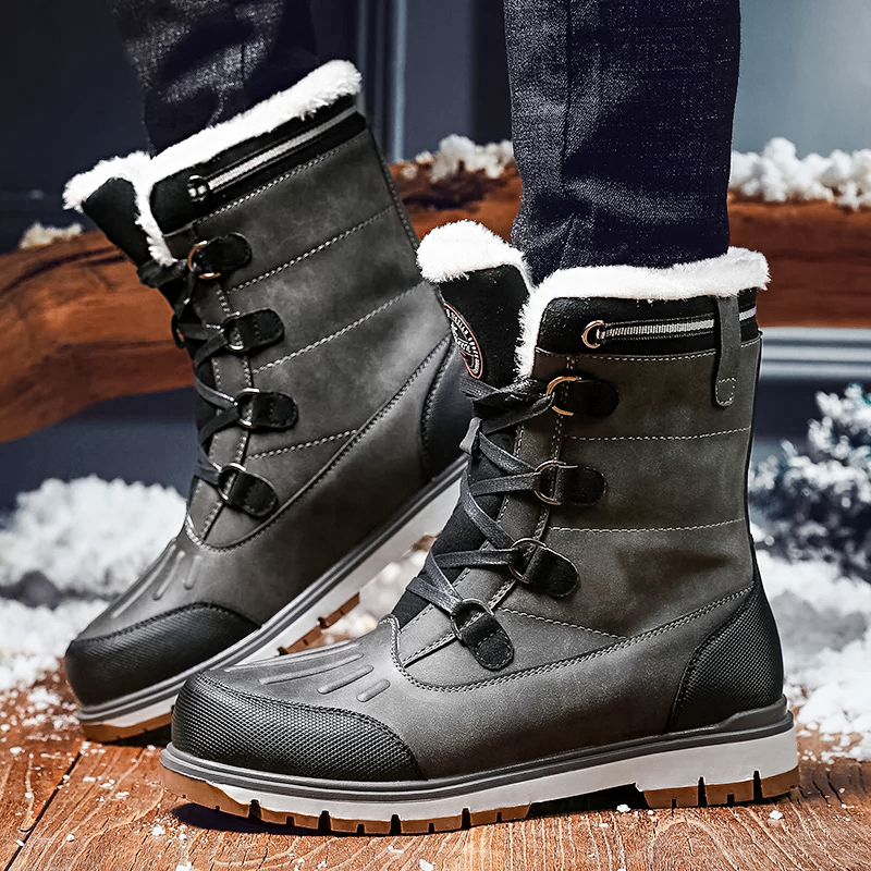 Men's Winter Boots | Warm Lined & Non-Slip Sole 11
