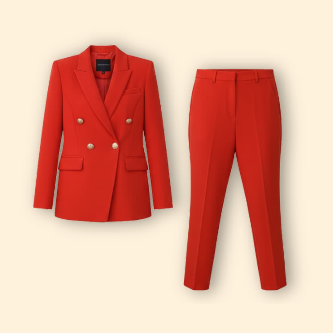 Women's Blazer Suit Set | Structured & Tailored Fit 1