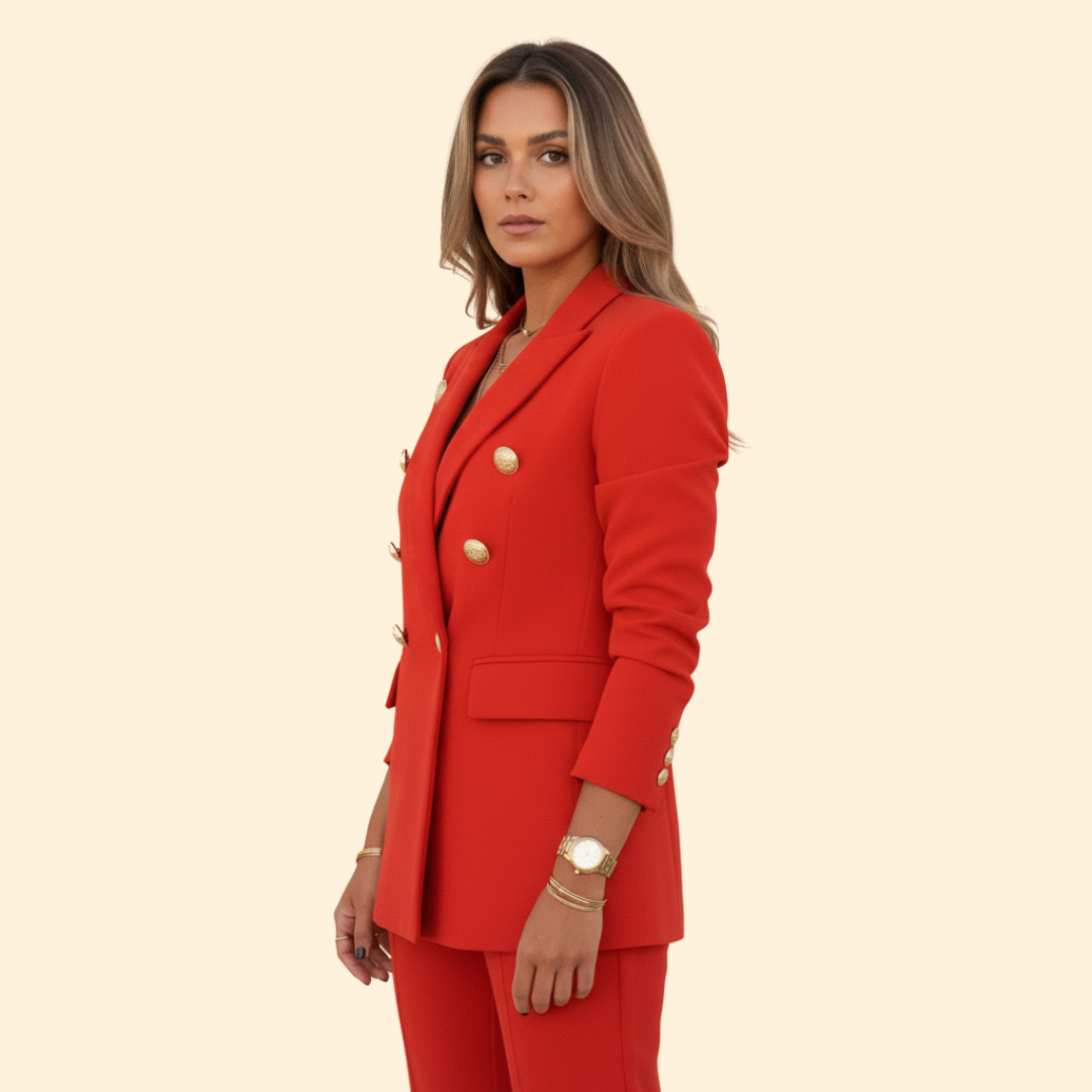 Women's Blazer Suit Set | Structured & Tailored Fit 4