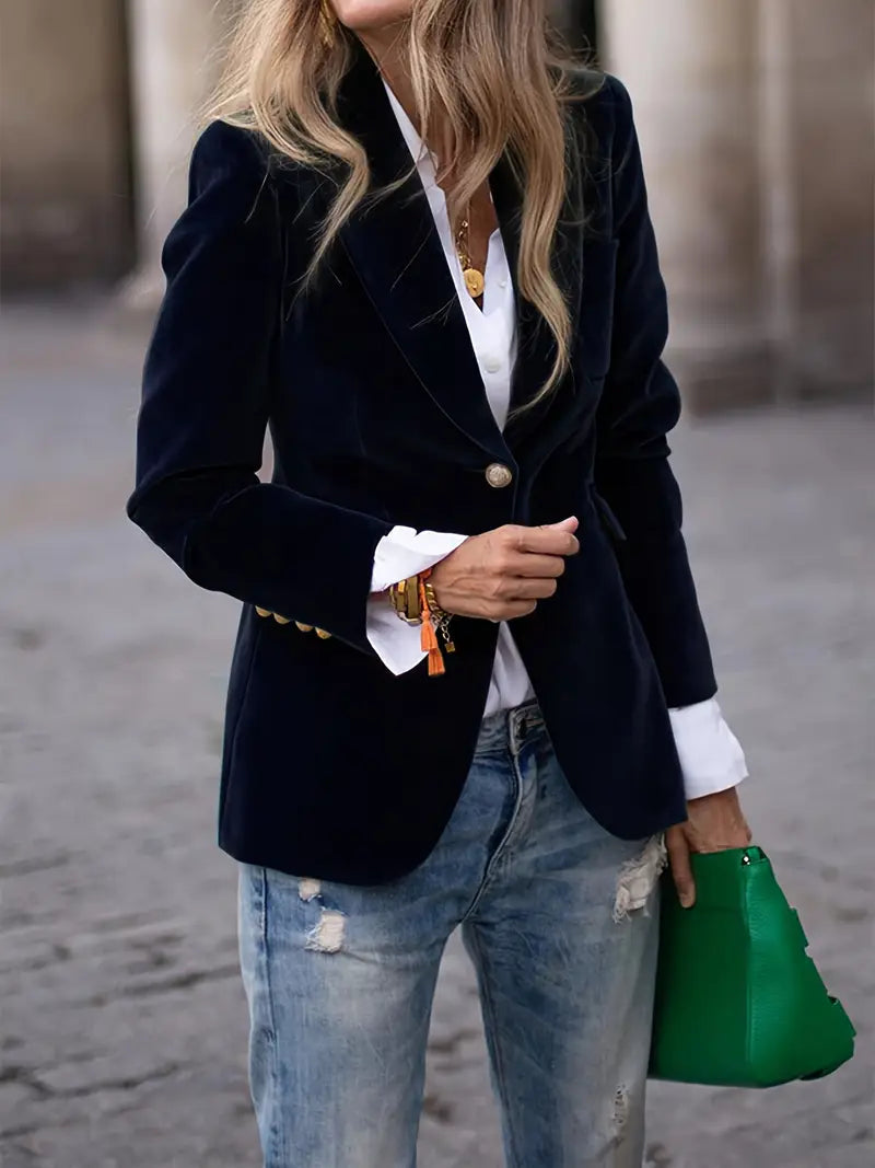 Blazer for Women | Single Button Tailored 0