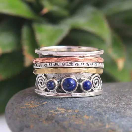 Bohemian Sapphire Meditation Band for Mindfulness