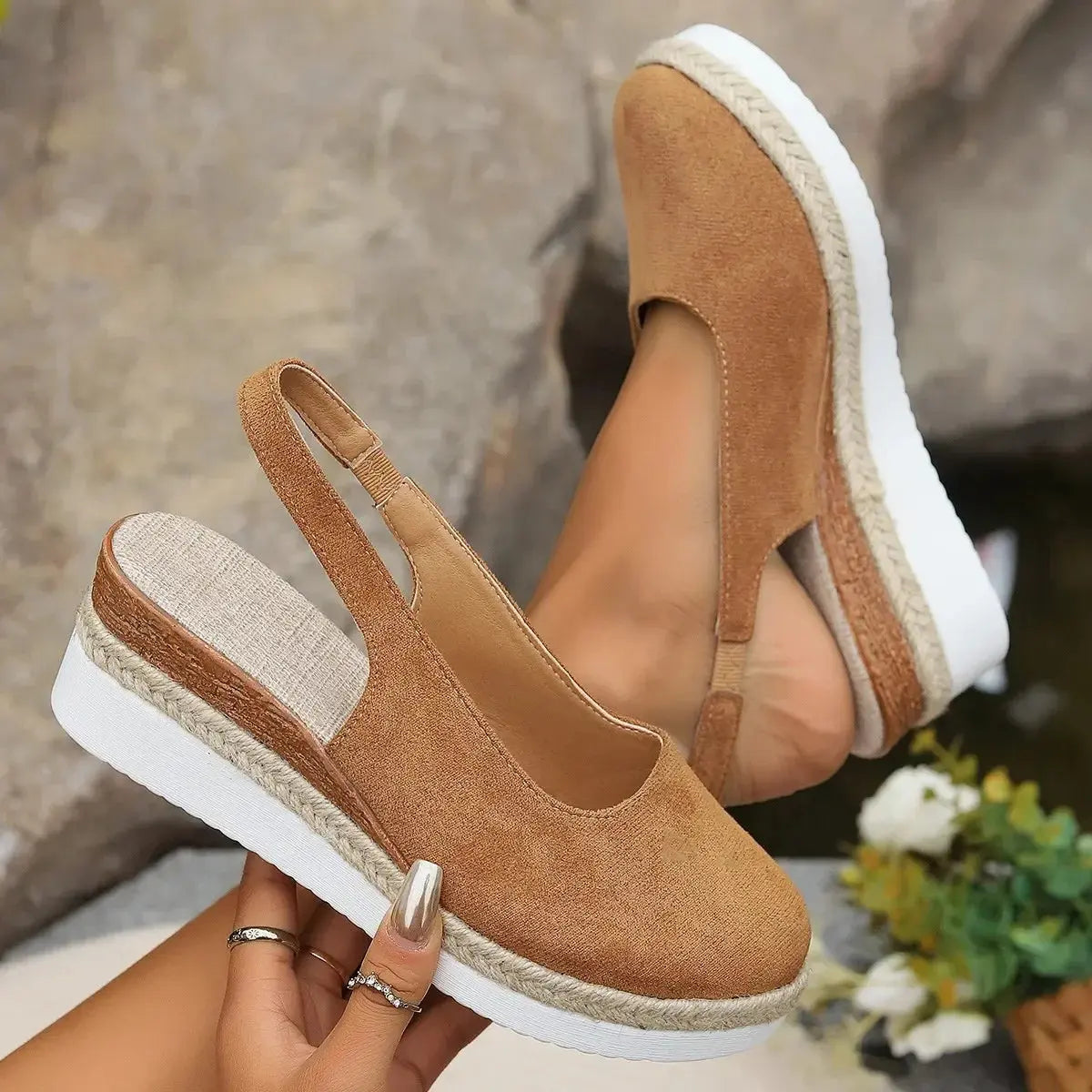 Bohemian Wedge Sandals for Women – Stylish & Comfortable Summer Footwear 0