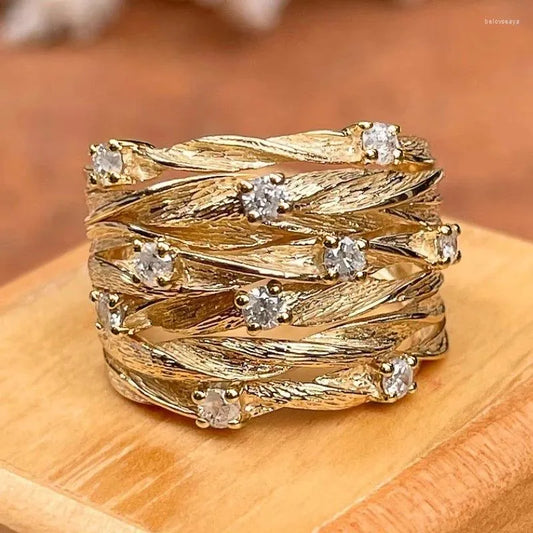Boho Vintage Gold Ring for Any Occasion