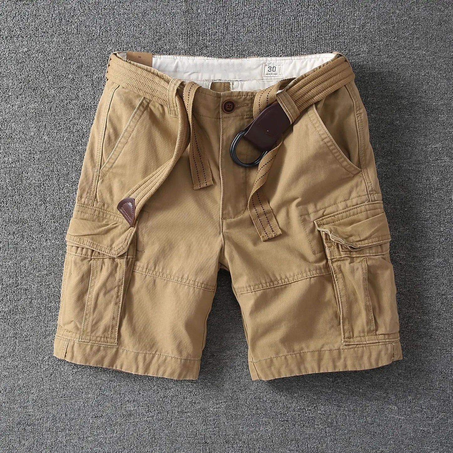 Brandon Cotton Cargo Utility Shorts 0