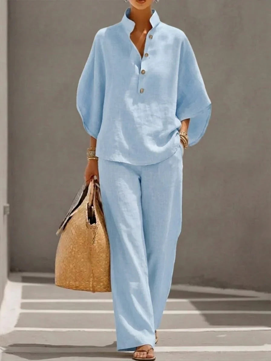 Brielle | Relaxed Linen Two-Piece Set 2