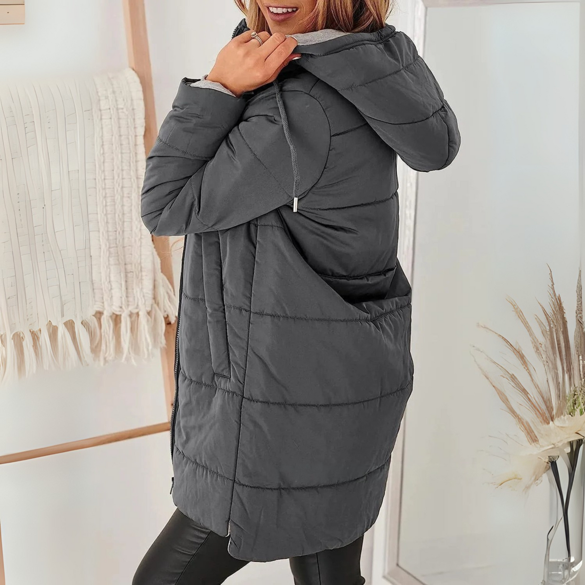 Women's Hooded Jacket | Warm & Wind Resistant 5