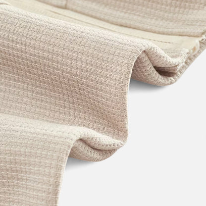 Men's Casual Two Piece Set Waffle Knit Zip Collar with Stretch Fit 7