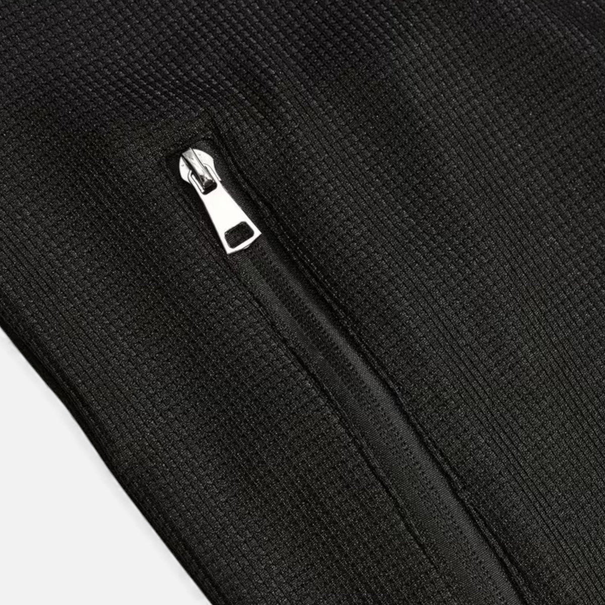 Men's Casual Two Piece Set Waffle Knit Zip Collar with Stretch Fit 19