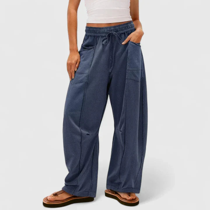 Camrynnne | Chic Fabric Trousers for Any Occasion
