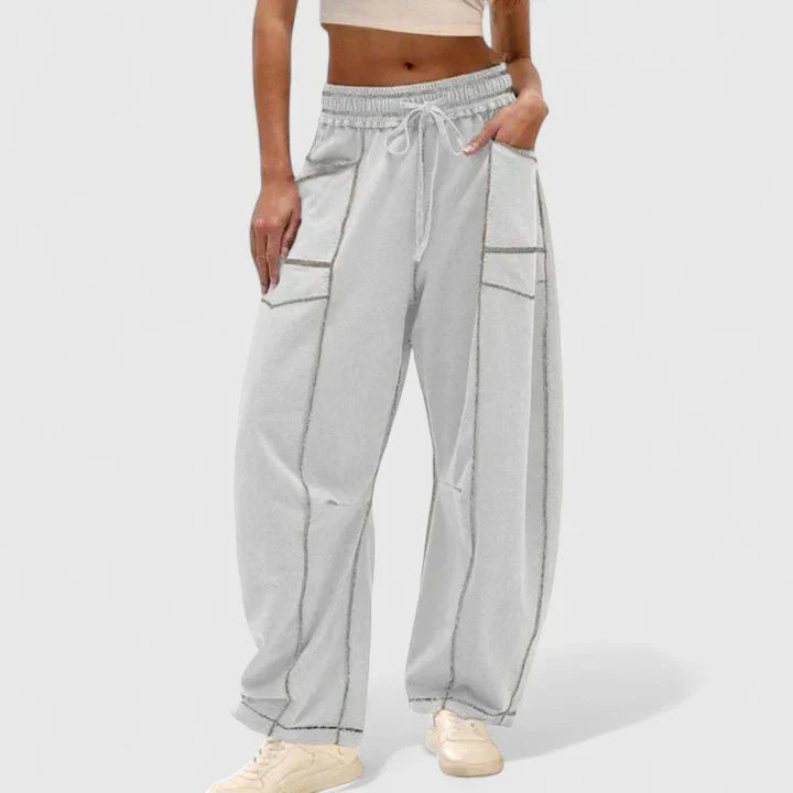 Camrynnne | Chic Fabric Trousers for Any Occasion
