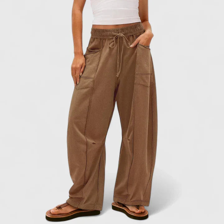 Camrynnne | Chic Fabric Trousers for Any Occasion