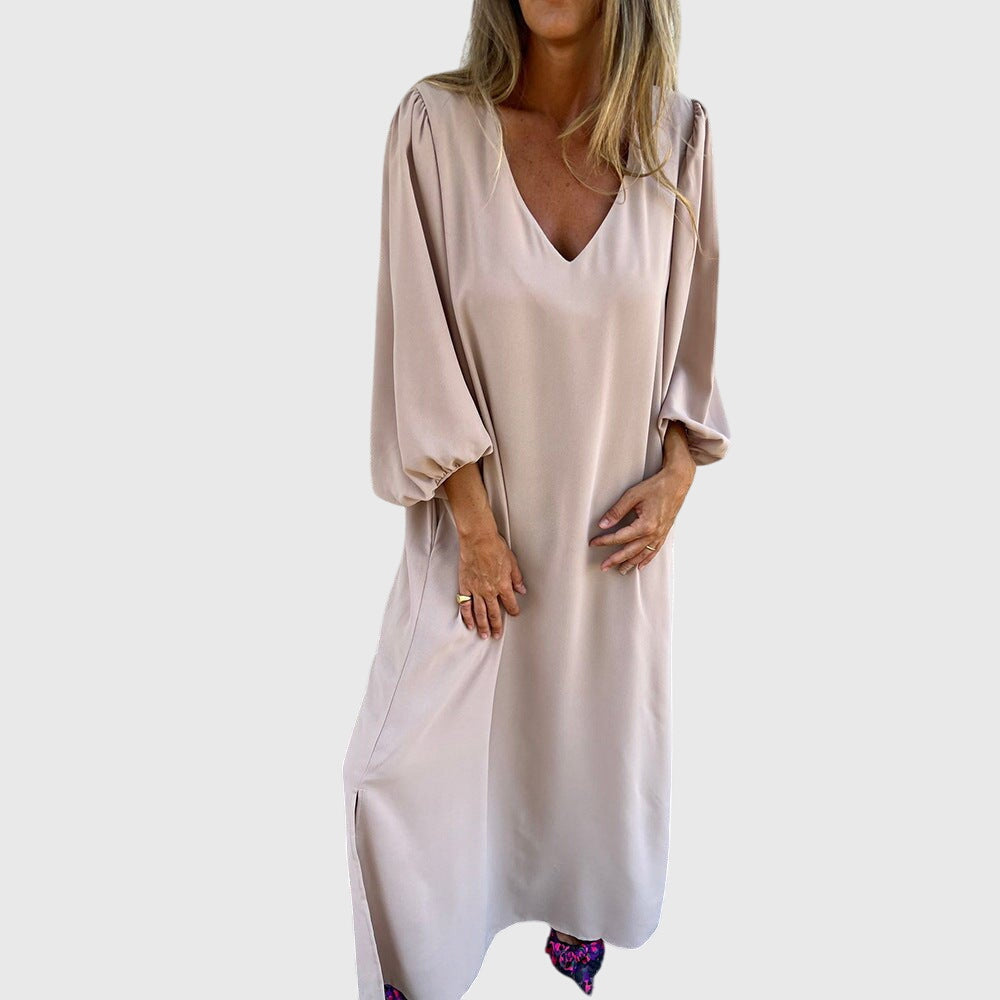 Carol - Bohemian Maxi Dress with Pockets for Every Occasion