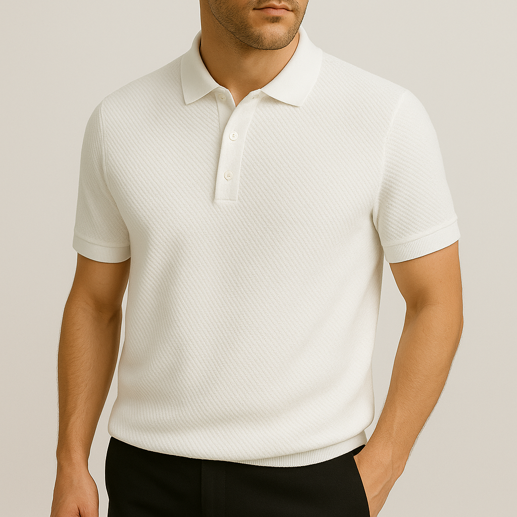 Castello Cotton Knit Polo 0