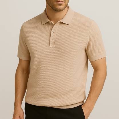 Castello Cotton Knit Polo 2
