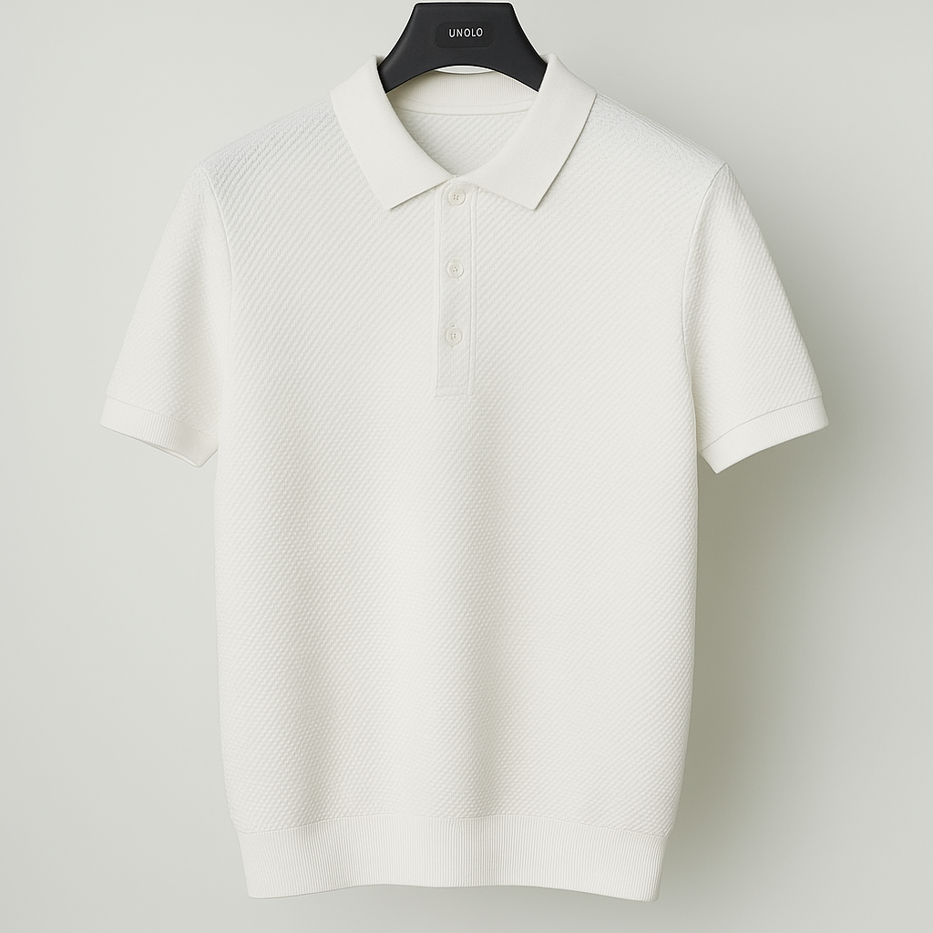 Castello Cotton Knit Polo 5