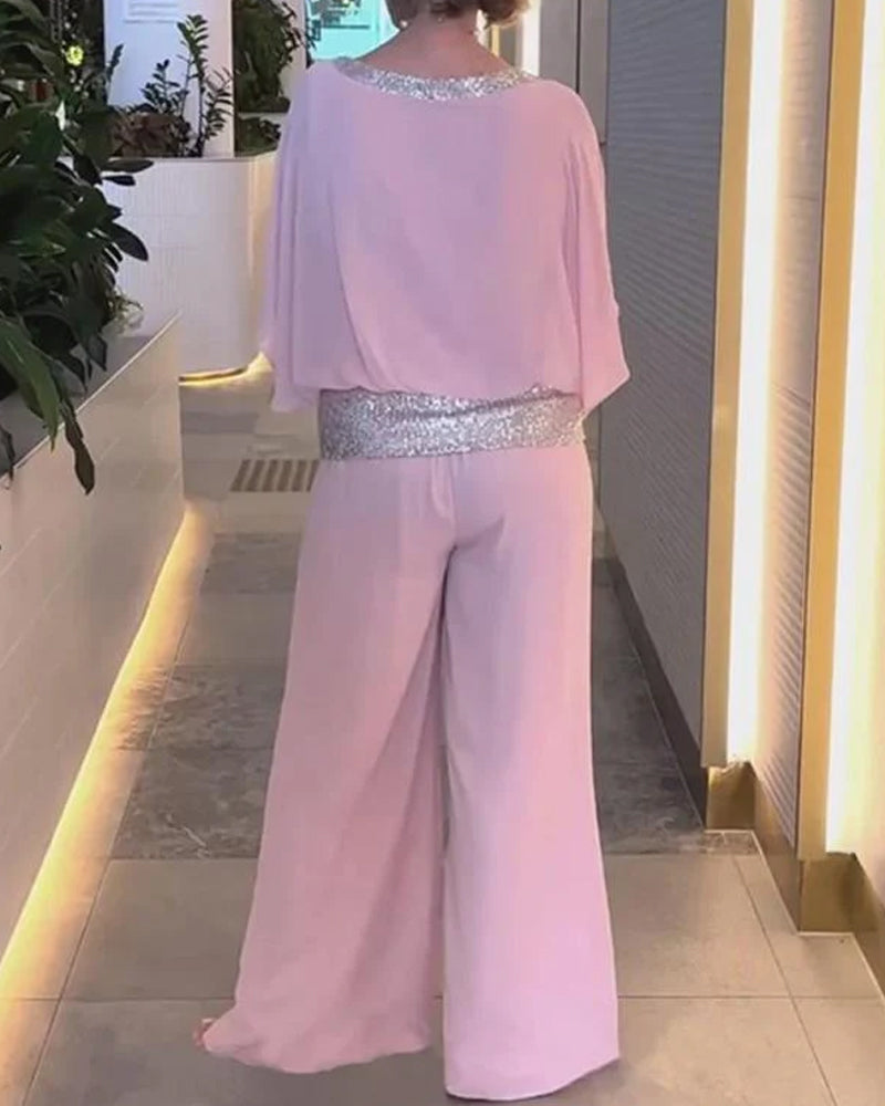 Celestia | Glamorous Sequin Ensemble for Events