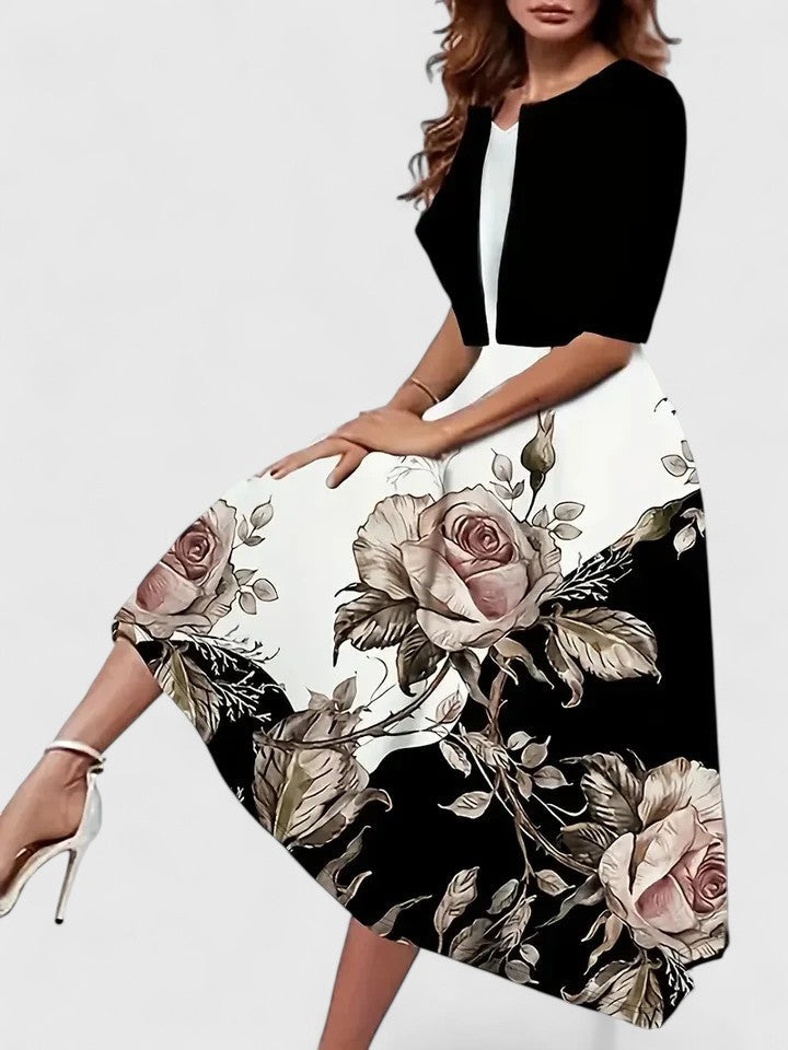 Chantal | Chic Midi Dress for Any Occasion