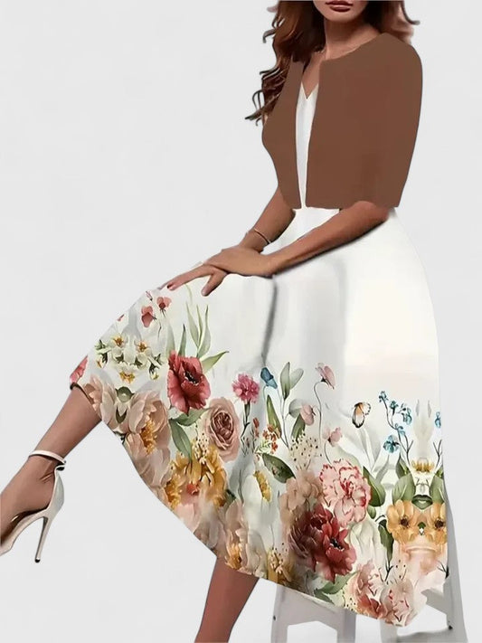 Chantal | Chic Midi Dress for Any Occasion
