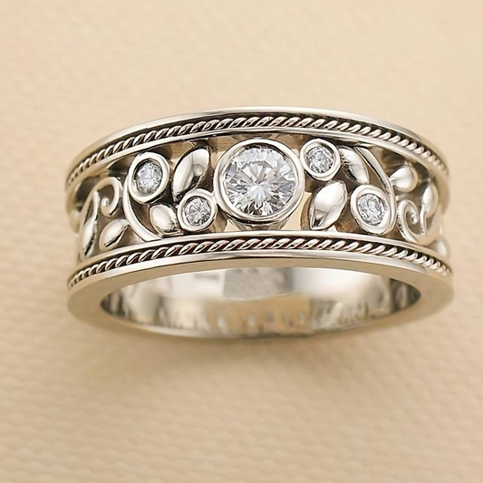 Charming Silver Zirconia Ring for Any Occasion