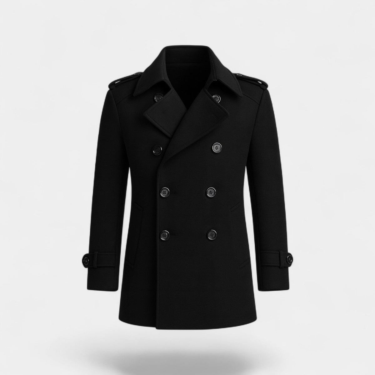 Men's Trench Coat | Belted & Tailored Fit 3
