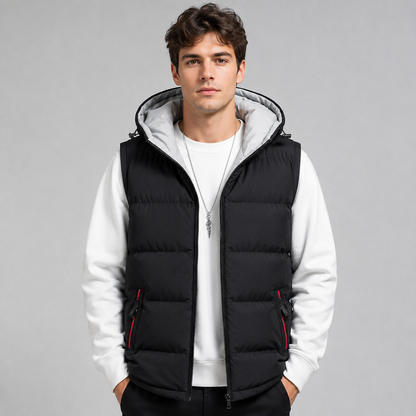 Men's Hooded Gilet