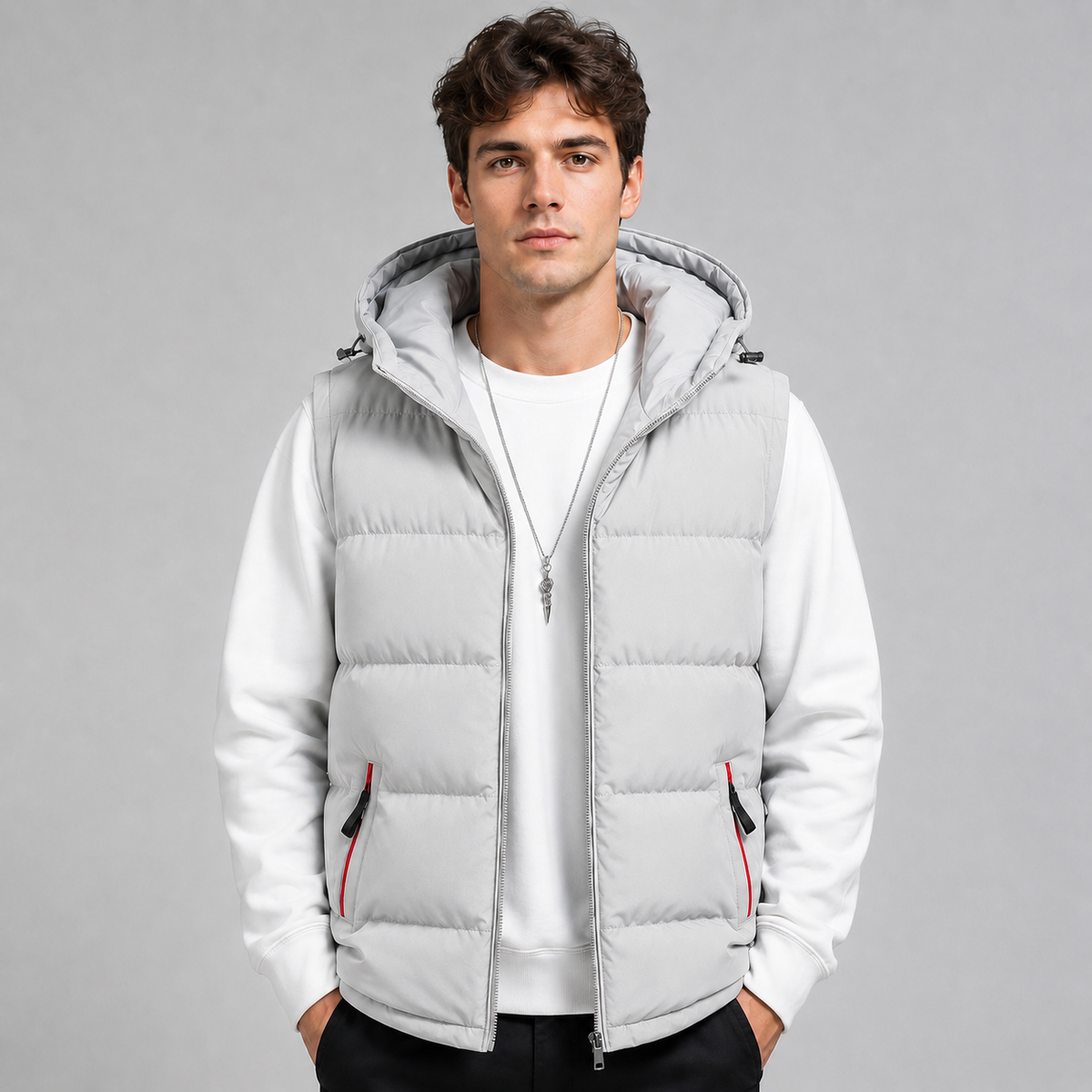 Men's Hooded Gilet