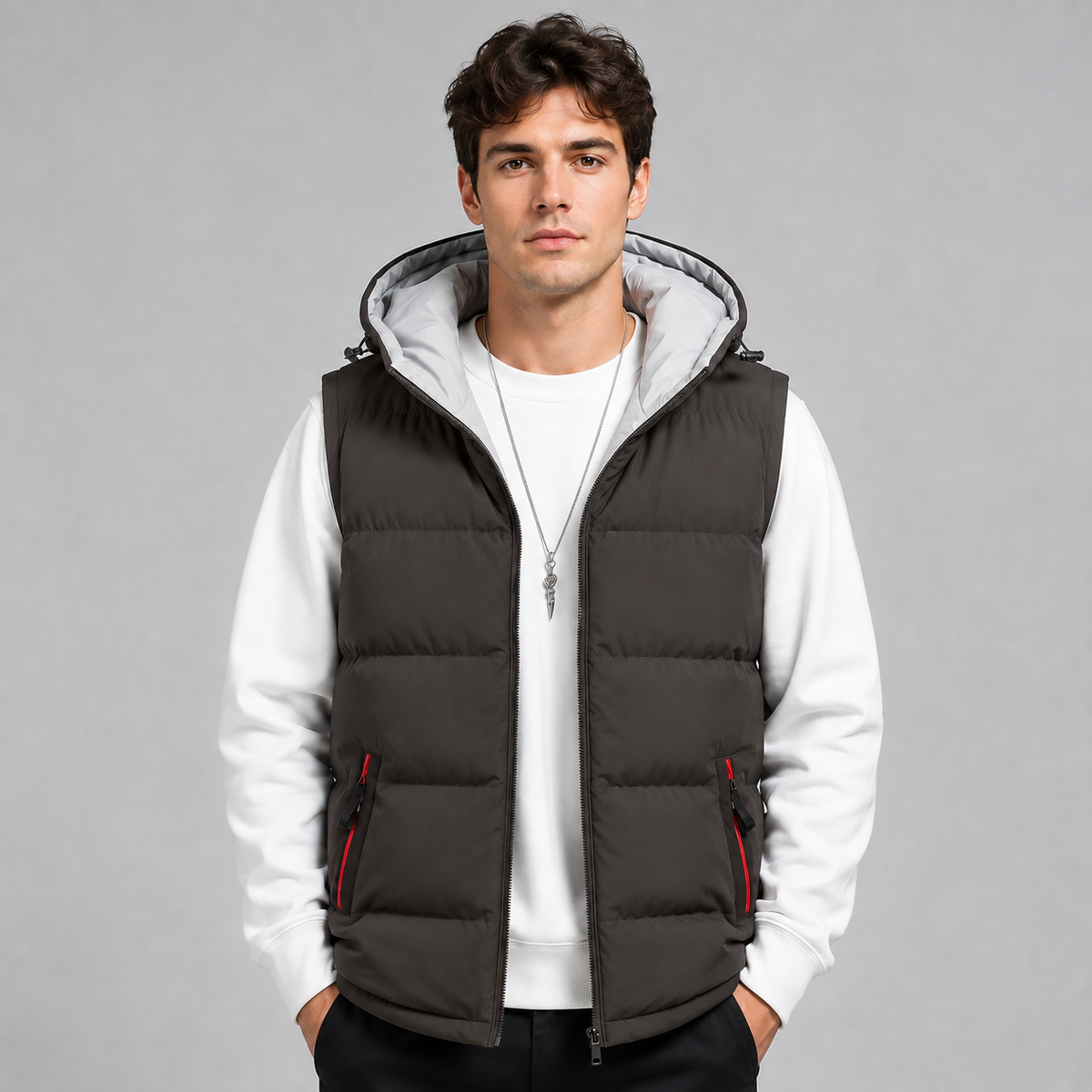 Men's Hooded Gilet