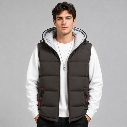 Men's Hooded Gilet