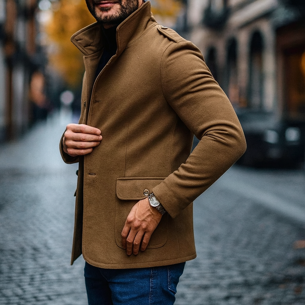 Men's Overcoat | Warm & Tailored 4