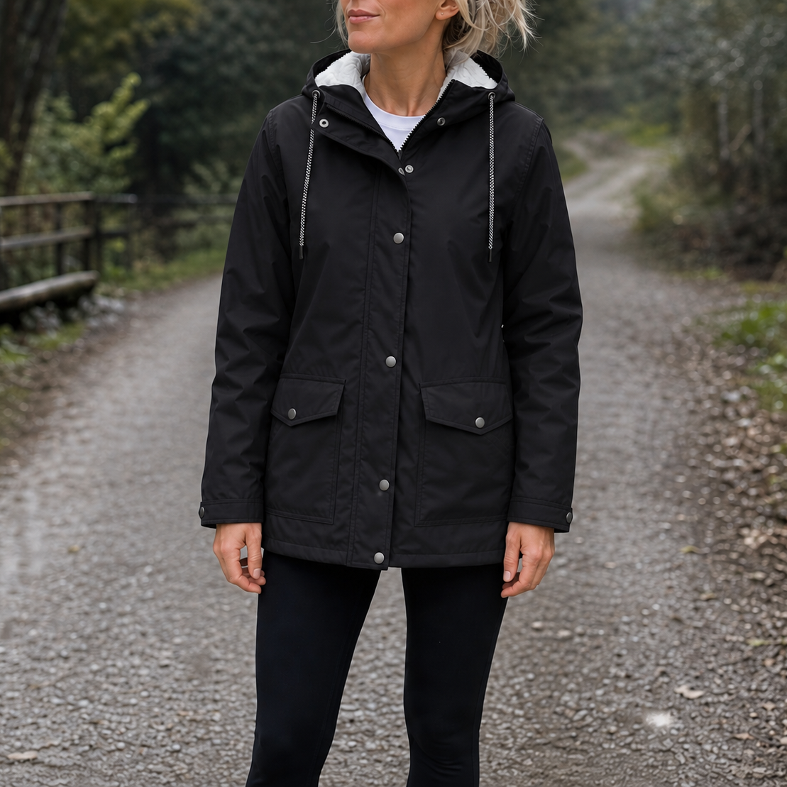 Women's Hooded Jacket | Windproof & Warm 10