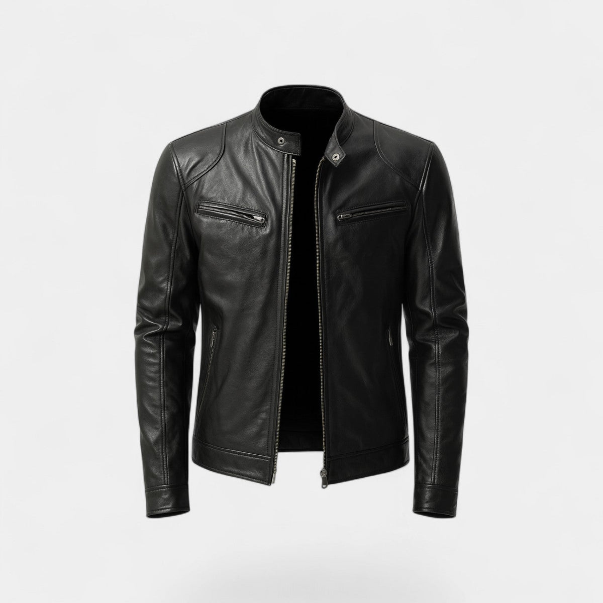 Men's Biker Jacket | Slim Fit & Sleek Design 2